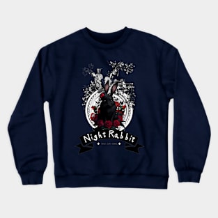 Night Rabbit Crewneck Sweatshirt